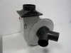 FAN3900 Radialventilator inkl. 4-Eck/Rund-Adapter K D=125mm und Verteiler 150/2x100