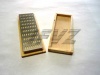 Diamant-Abziehstein 150x50 mm Korn 320 in Holz-Box